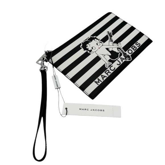 Marc Jacobs New With Tag Limited Edition Betty Boop Wristlet Wallet - Picture 8 of 11